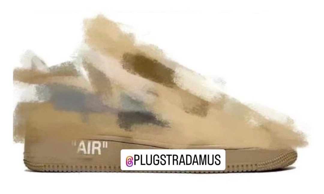 【噂】2023年 後半~2024年 初旬 発売か？OFF-WHITE × NIKE AIR FORCE 1 LOW “Desert Tan” (オフホワイト ナイキ エア フォース 1 ロー “デザートタン”) [DX1419-200]