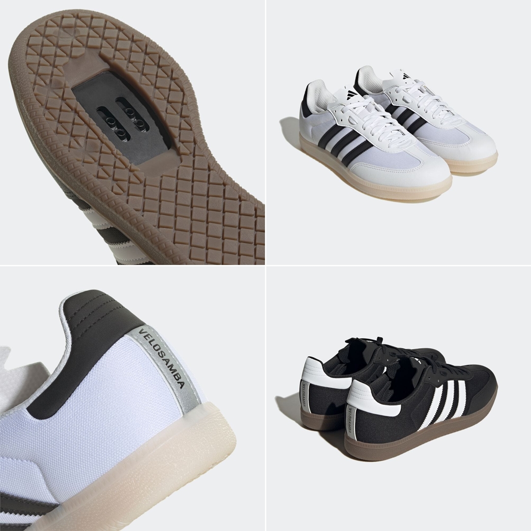 【国内 5/30 発売】クリートに対応したサイクリング アディダス サンバ 「THE VELOSAMBA MADE WITH NATURE CYCLING」(adidas Originals SAMBA) [HQ9036/IE7024]