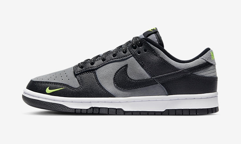 2023年 発売予定！ナイキ ダンク ロー “グレー/ブラック/ネオングリーン” (NIKE DUNK LOW “Grey/Black/Neon Green”) [FQ2205-001]