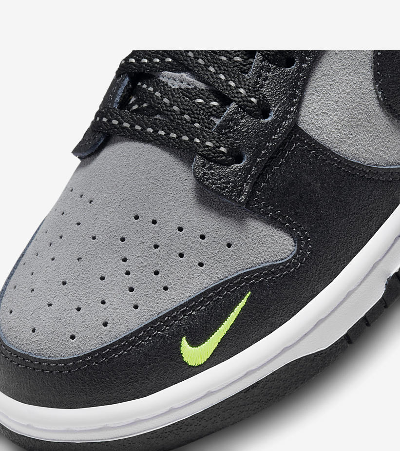 2023年 発売予定！ナイキ ダンク ロー “グレー/ブラック/ネオングリーン” (NIKE DUNK LOW “Grey/Black/Neon Green”) [FQ2205-001]