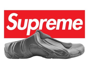 2024年 春 発売予定！シュプリーム × ナイキ クロッグポジット SP “ホワイト/ブラック” (SUPREME NIKE CLOGPOSITE SP “White/Black”) [FN0289-100]