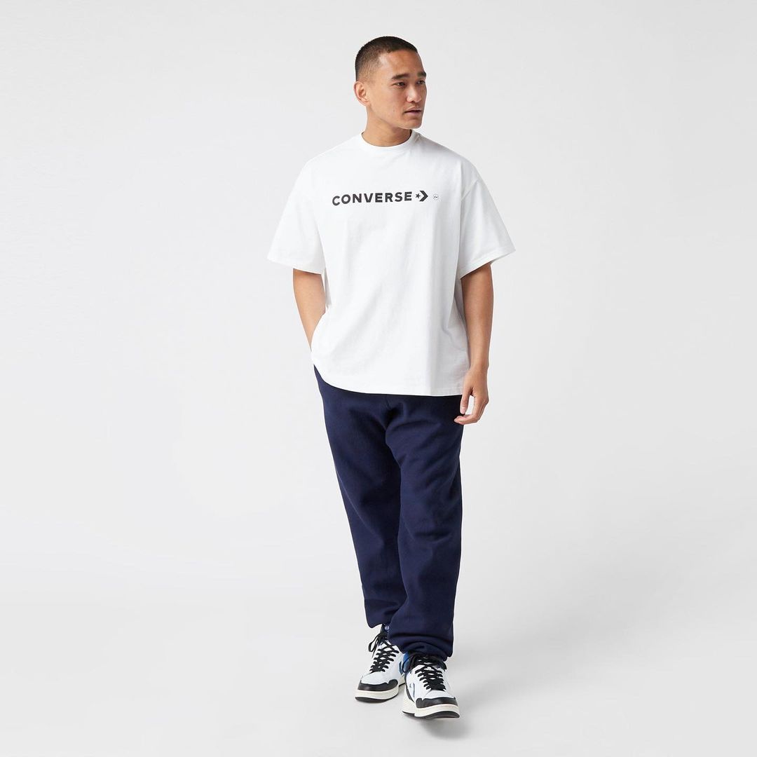 海外発売！FRAGMENT x CONVERSE WEAPON MID “White/Sport Royal/Black