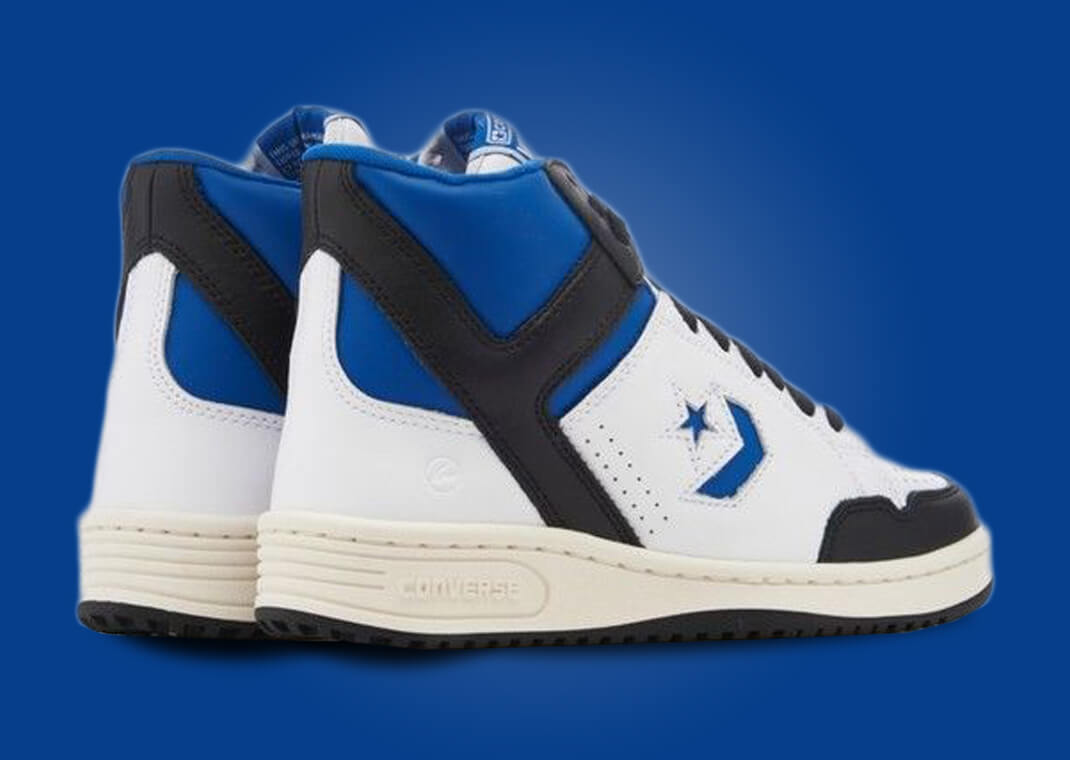 海外発売！FRAGMENT x CONVERSE WEAPON MID “White/Sport Royal/Black” (フラグメント 藤原ヒロシ コンバース ウエポン ミッド “ホワイト/スポーツロイヤル/ブラック”) [A06083C-102]