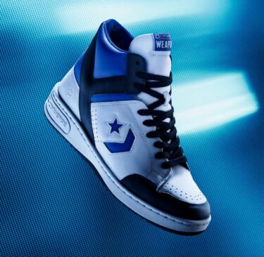 海外発売！FRAGMENT x CONVERSE WEAPON MID "White/Sport Royal/Black" (フラグメント 藤原ヒロシ コンバース ウエポン ミッド "ホワイト/スポーツロイヤル/ブラック") [A06083C-102]