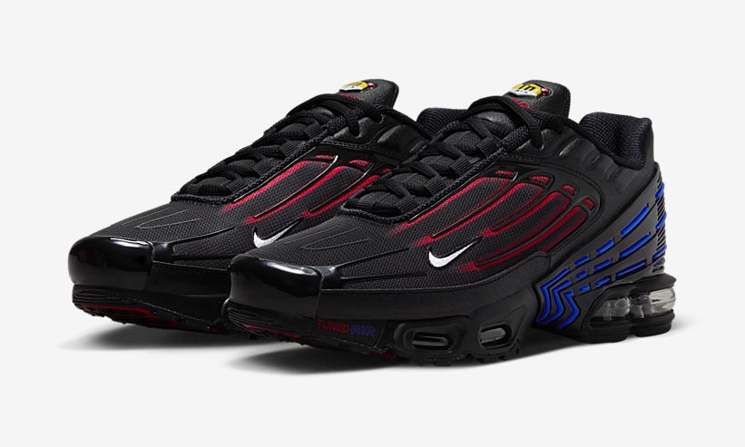 2023年 発売予定！ナイキ エア マックス プラス 3 “ブラック/ブルー/レッド” (NIKE AIR MAX PLUS 3 “Black/Blue/Red”) [FN7806-001]