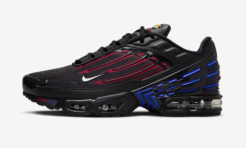 2023年 発売予定！ナイキ エア マックス プラス 3 “ブラック/ブルー/レッド” (NIKE AIR MAX PLUS 3 “Black/Blue/Red”) [FN7806-001]