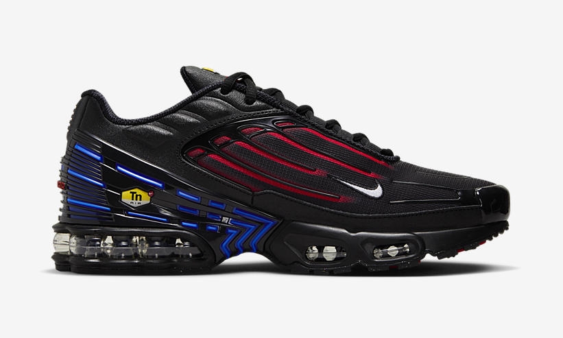 2023年 発売予定！ナイキ エア マックス プラス 3 “ブラック/ブルー/レッド” (NIKE AIR MAX PLUS 3 “Black/Blue/Red”) [FN7806-001]