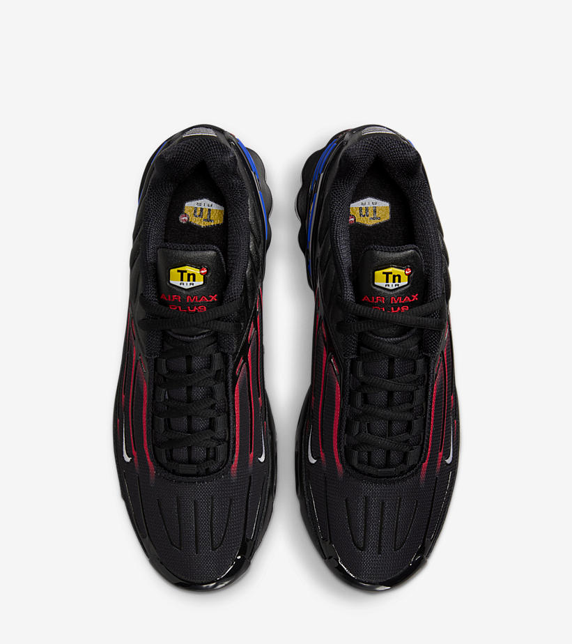 2023年 発売予定！ナイキ エア マックス プラス 3 “ブラック/ブルー/レッド” (NIKE AIR MAX PLUS 3 “Black/Blue/Red”) [FN7806-001]