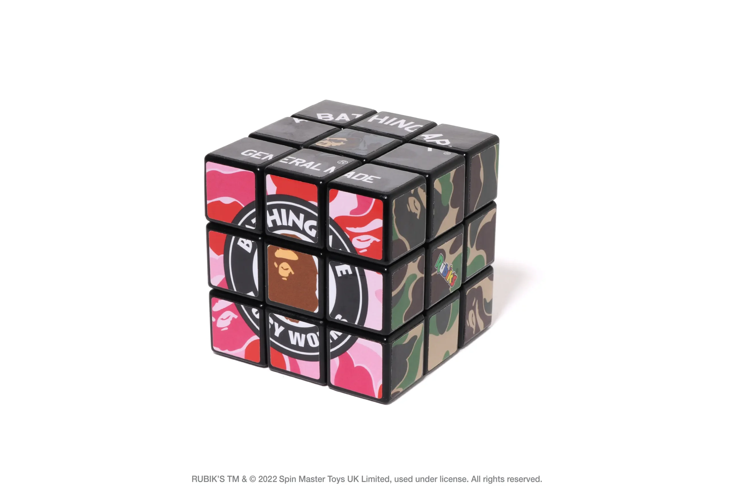 エイプ × ルービックキューブ コラボが5/13 発売 (A BATHING APE ア ベイシング エイプ Rubik‘s Cube)