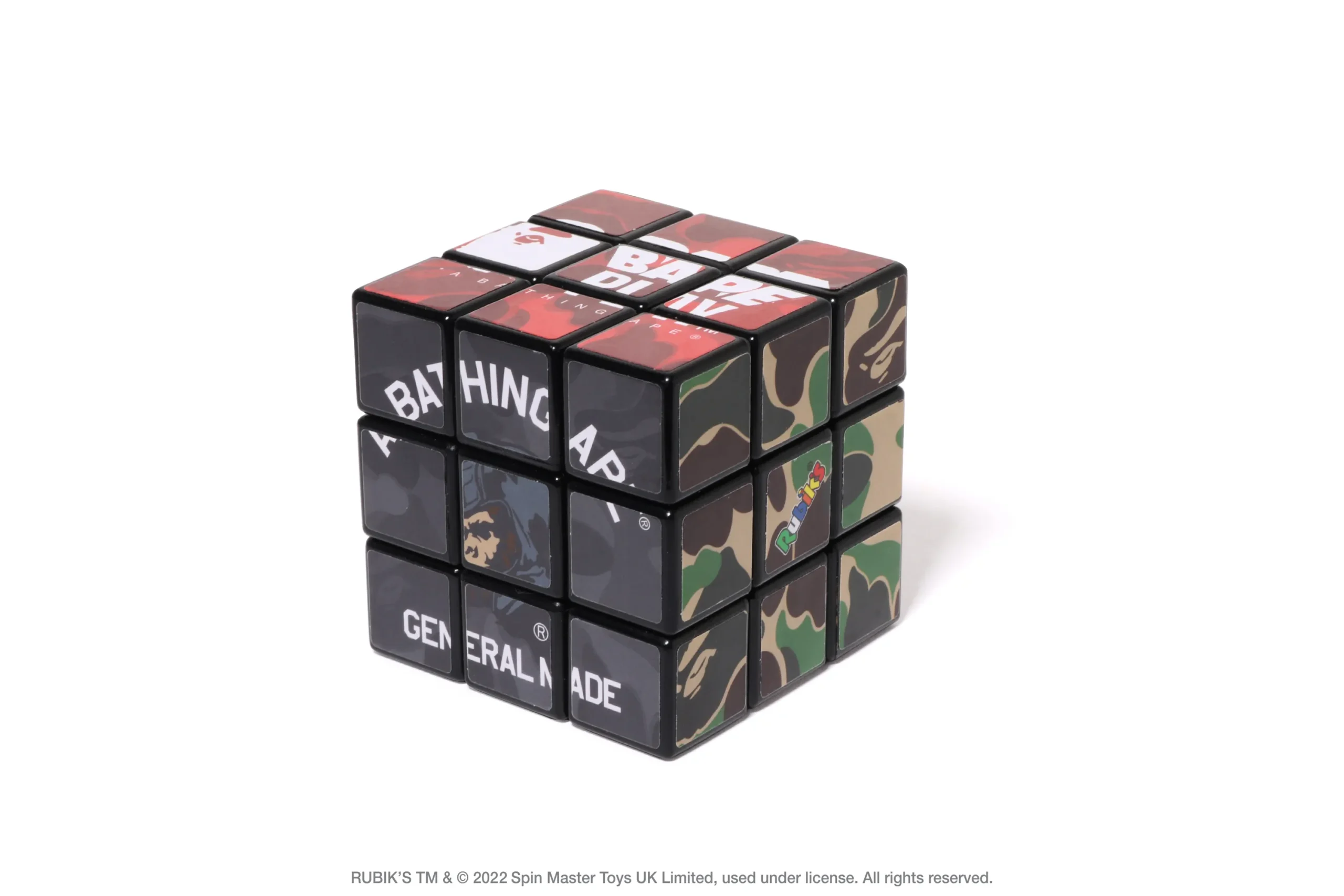 エイプ × ルービックキューブ コラボが5/13 発売 (A BATHING APE ア ベイシング エイプ Rubik‘s Cube)