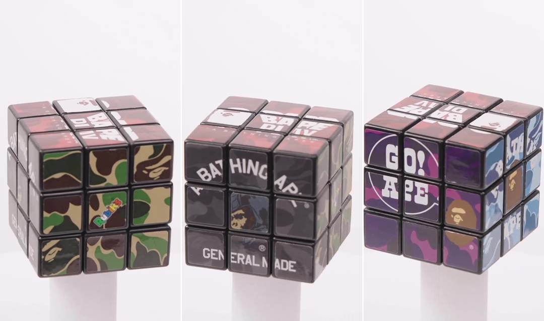 エイプ × ルービックキューブ コラボが5/13 発売 (A BATHING APE ア ベイシング エイプ Rubik‘s Cube)