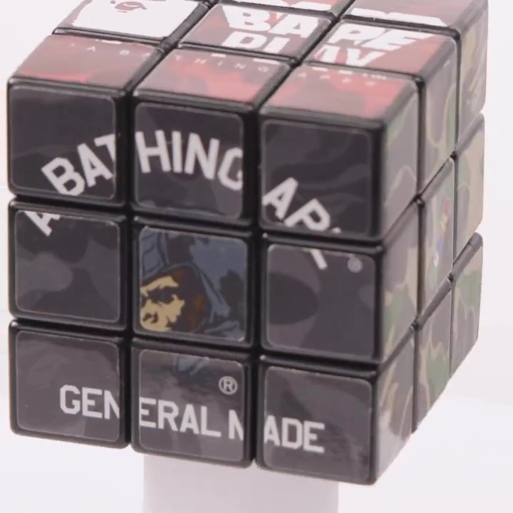 エイプ × ルービックキューブ コラボが5/13 発売 (A BATHING APE ア ベイシング エイプ Rubik‘s Cube)