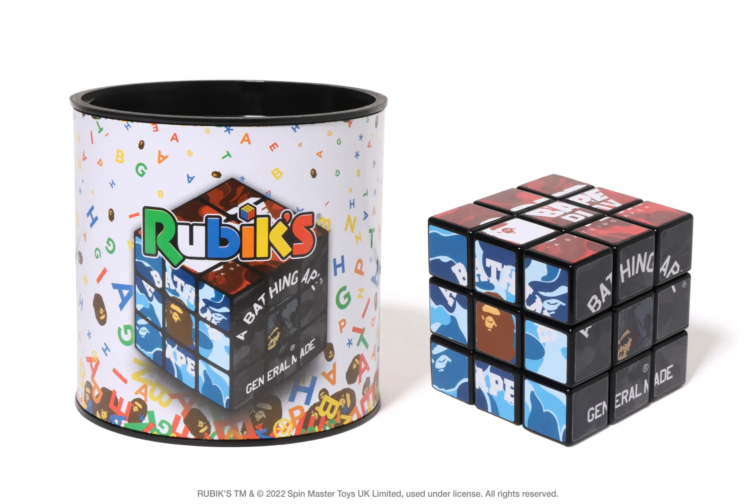 エイプ × ルービックキューブ コラボが5/13 発売 (A BATHING APE ア ベイシング エイプ Rubik‘s Cube)
