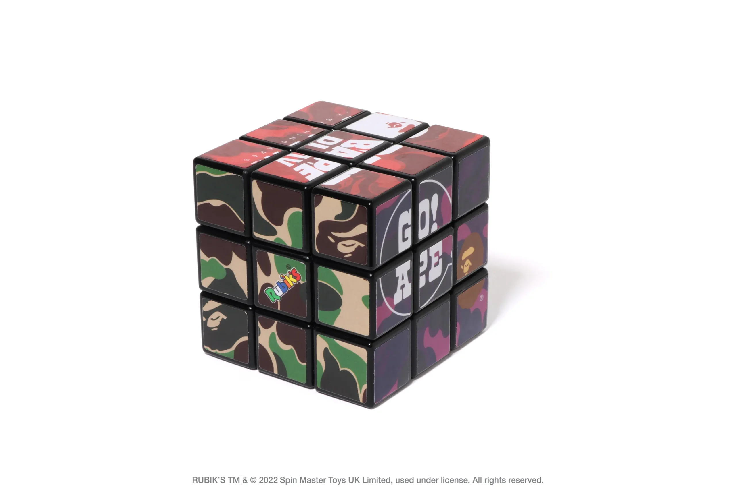 エイプ × ルービックキューブ コラボが5/13 発売 (A BATHING APE ア ベイシング エイプ Rubik‘s Cube)