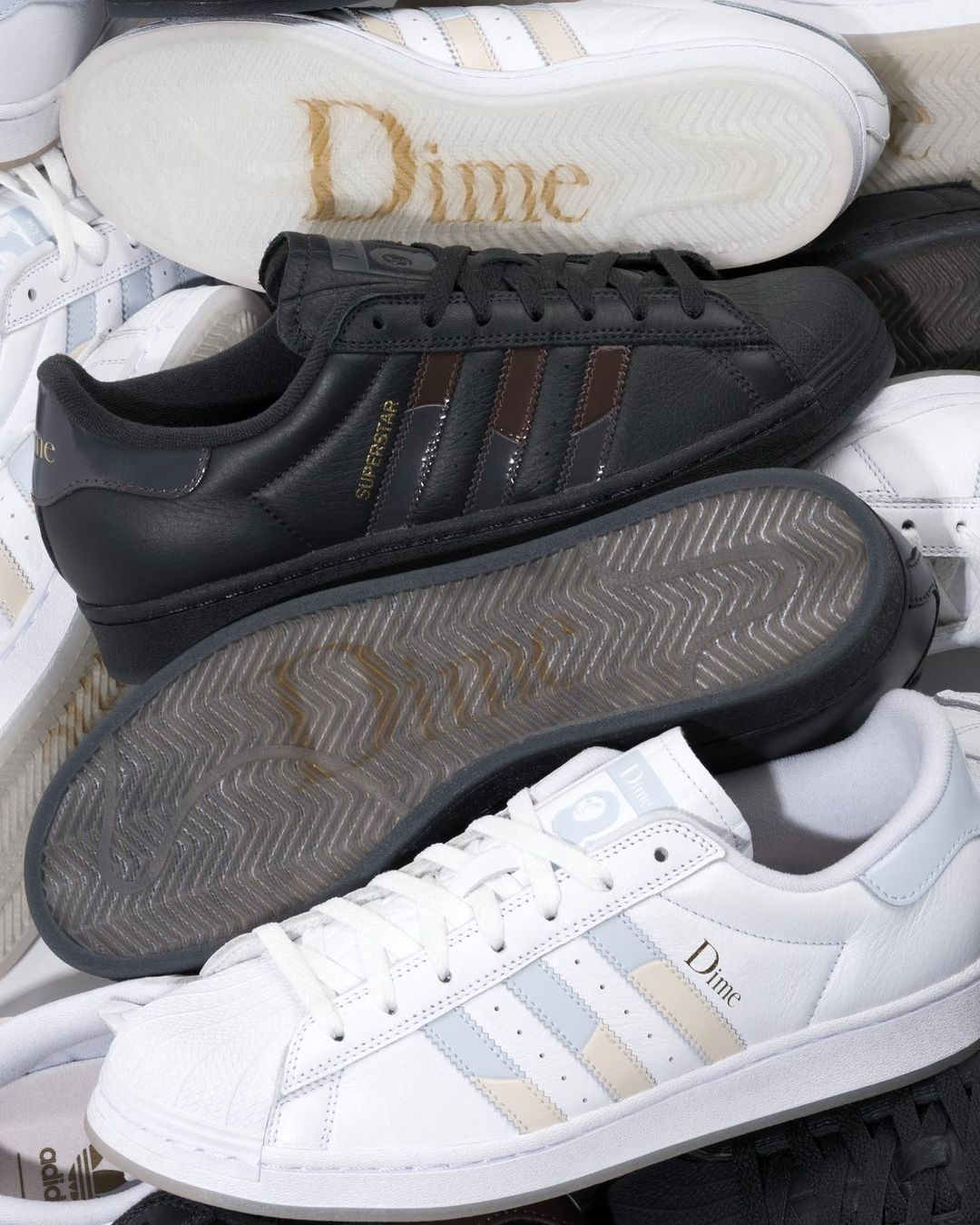 国内 5/15 発売】Dime × adidas SKATEBOARDING SUPERSTAR ADV “White 