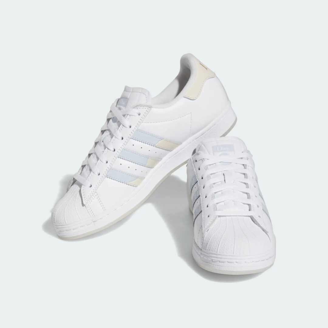 【国内 5/15 発売】Dime × adidas SKATEBOARDING SUPERSTAR ADV “White/Carbon” (ダイム アディダス スケートボーディング スーパースター ADV “ホワイト/カーボン”) [FZ6002/FZ6003]