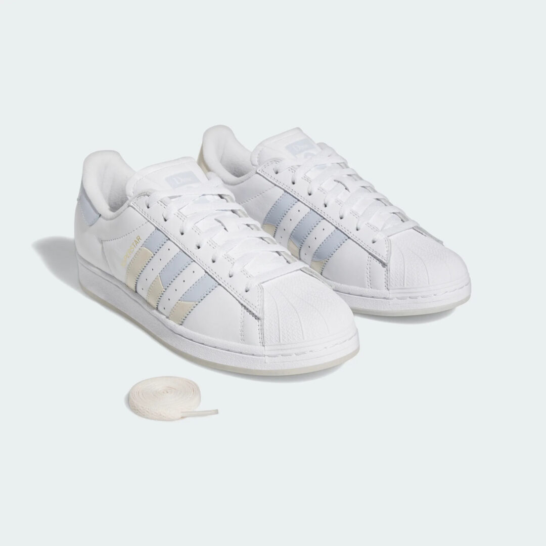 【国内 5/15 発売】Dime × adidas SKATEBOARDING SUPERSTAR ADV “White/Carbon” (ダイム アディダス スケートボーディング スーパースター ADV “ホワイト/カーボン”) [FZ6002/FZ6003]