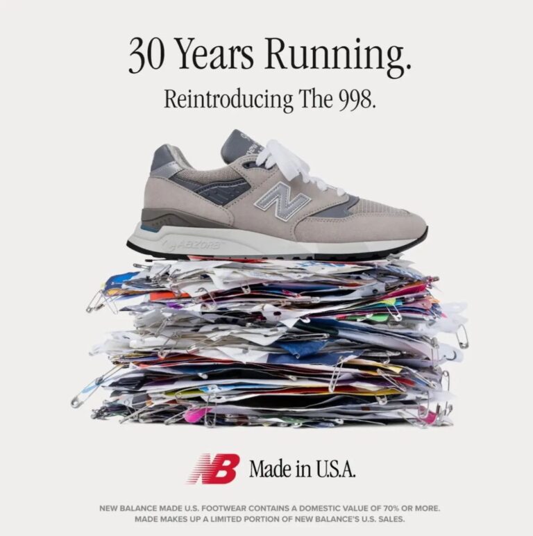 国内 5/12 発売】New Balance U998 GR “Grey Day” Made in USA