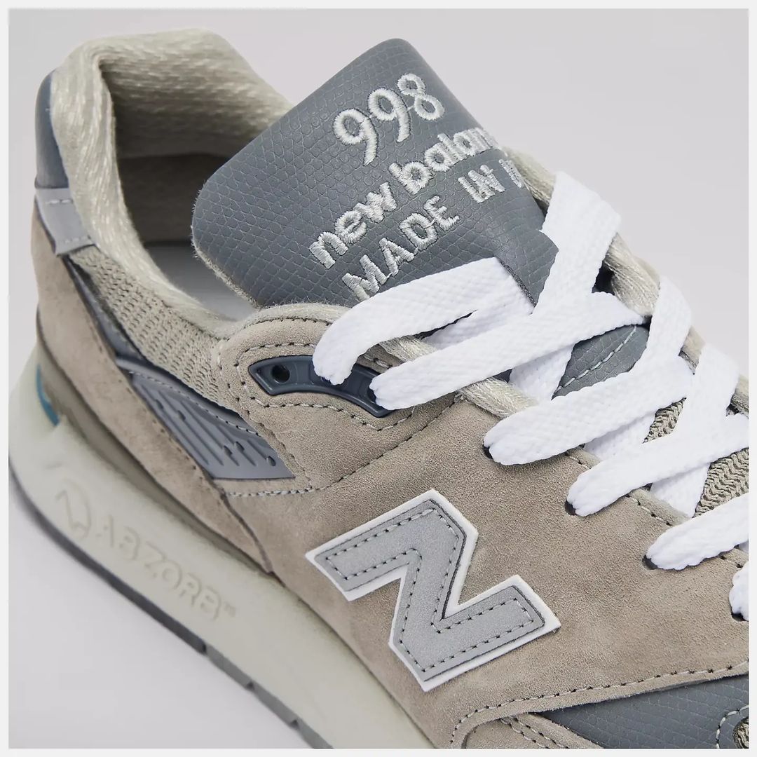 【国内 5/12 発売】New Balance U998 GR “Grey Day” Made in USA (ニューバランス メイドインUSA)