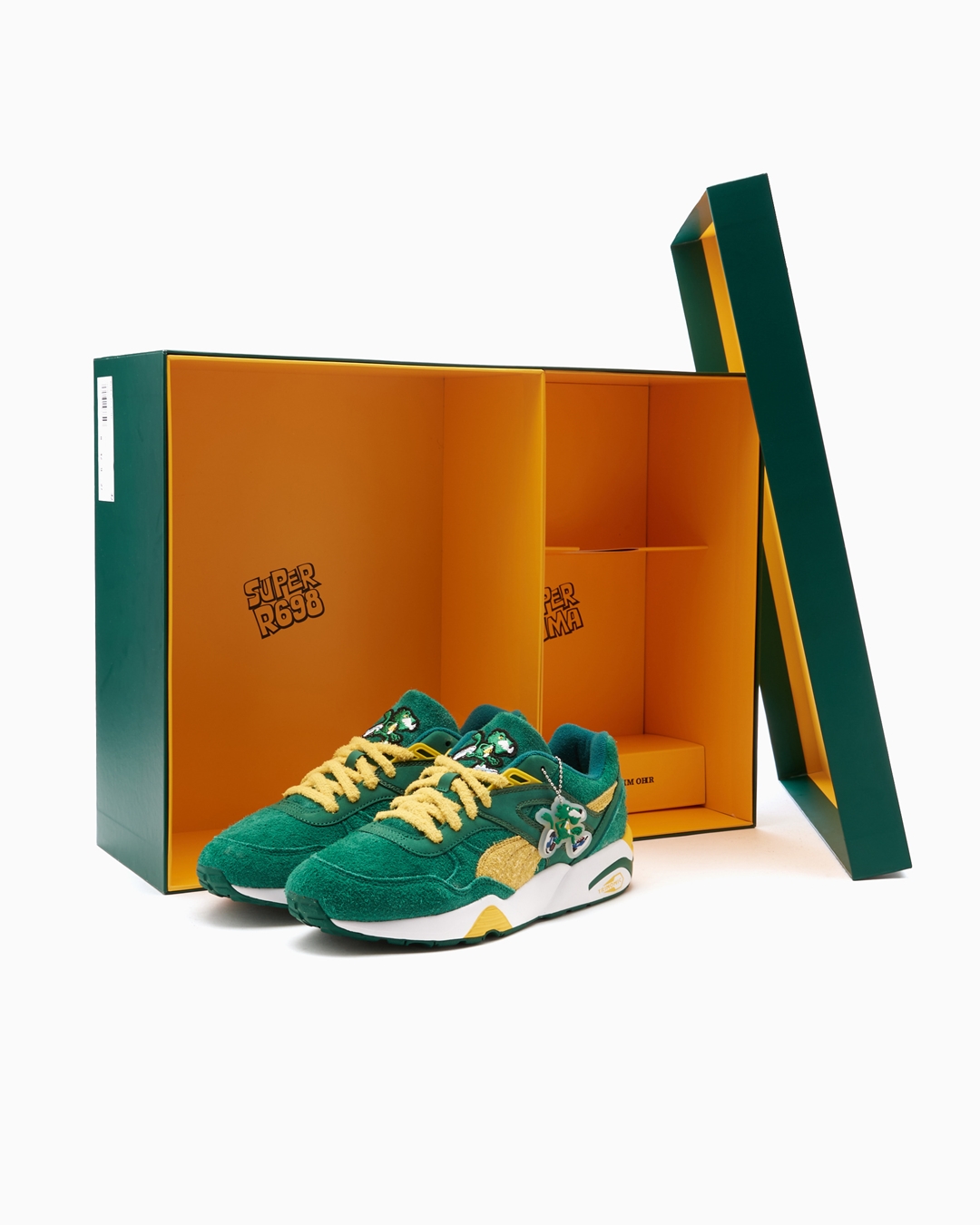 【国内 5/6 発売】PUMA R698 SUPER SET WITH STEIFF “EVERGREEN” (プーマ シュタイフ) [388658-01]