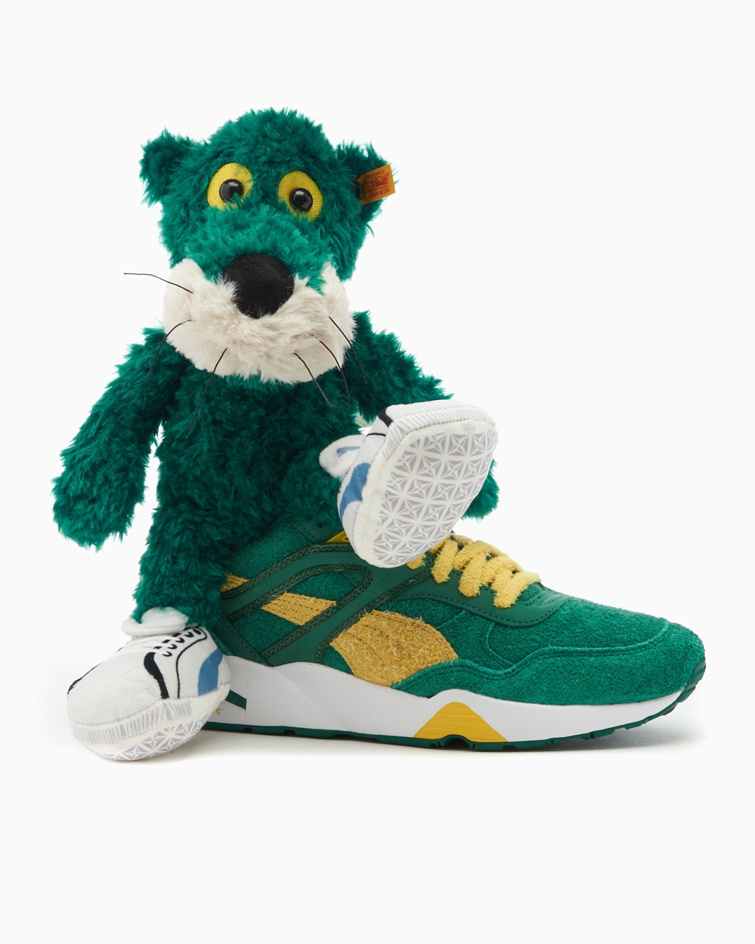 【国内 5/6 発売】PUMA R698 SUPER SET WITH STEIFF “EVERGREEN” (プーマ シュタイフ) [388658-01]