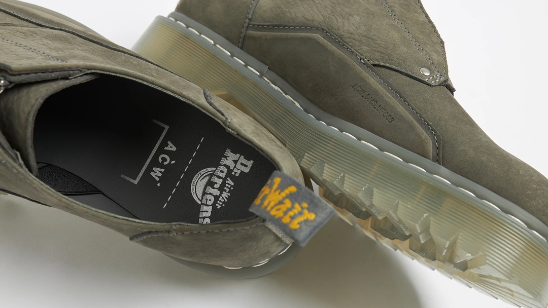 海外 5/26 発売！Dr. Martens x A-COLD-WALL* 2023 S/S 1461 BEX LOW “Black/Mid Grey” (ドクターマーチン ア コールド ウォール)