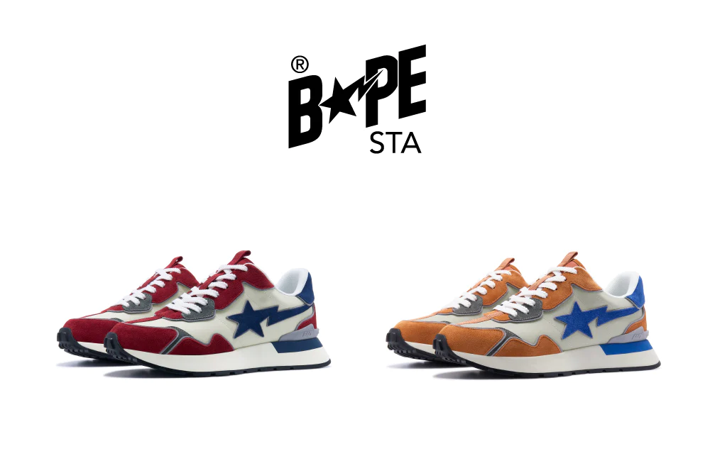 A BATHING APE から最高の履き心地を追求した「BAPE ROAD STA EXPRESS」に新色が5/26、5/27 発売 (ア ベイシング エイプ)