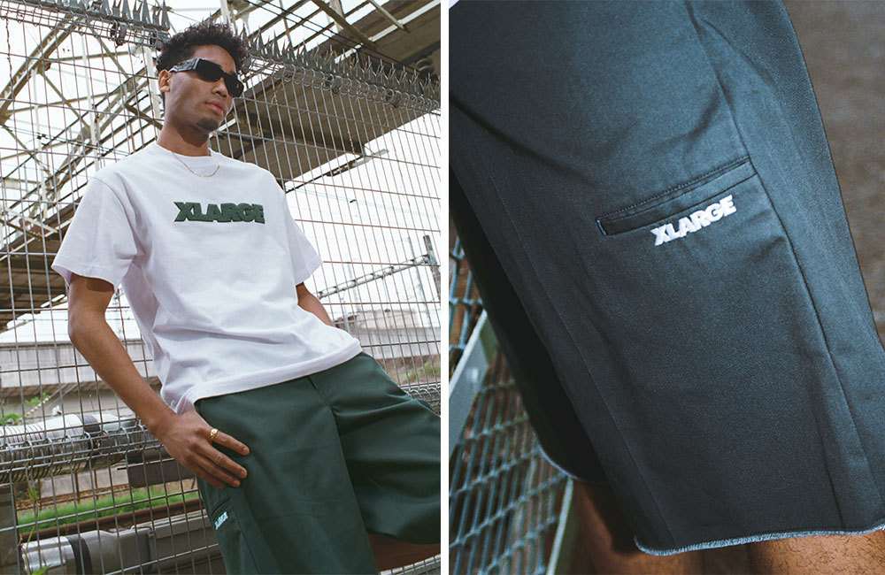 XLARGE x Dickies 2023 S/S 最新ショーツが5/13 発売 (エクストララージ ディッキーズ 2023年 春夏)