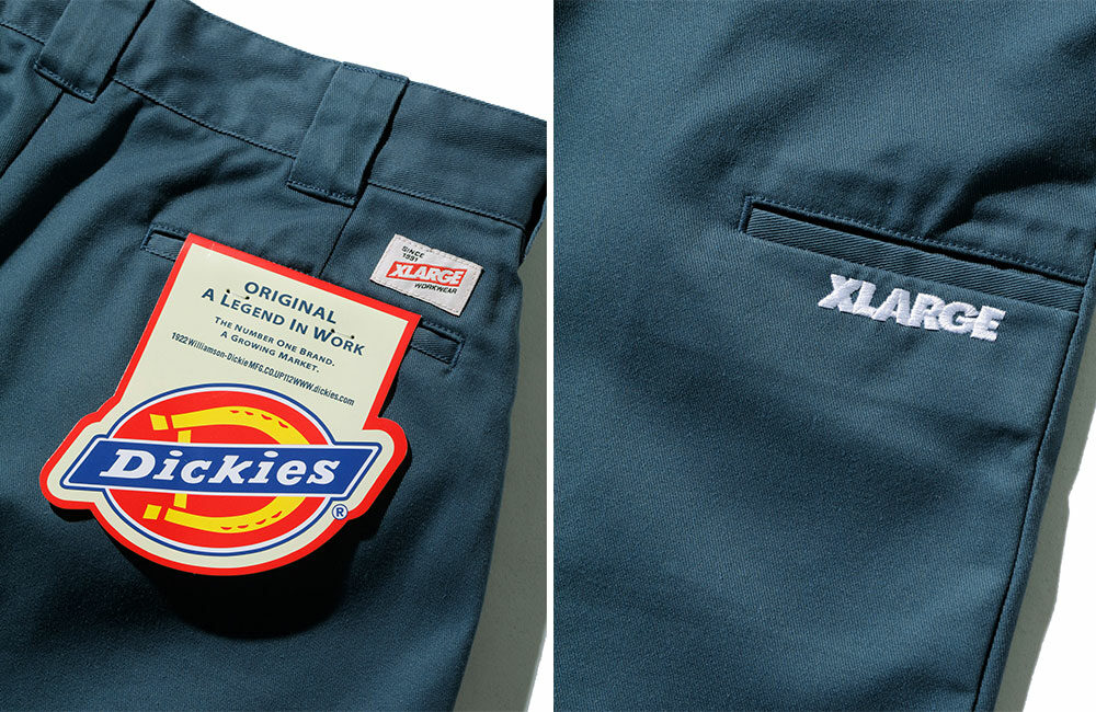 XLARGE x Dickies 2023 S/S 最新ショーツが5/13 発売 (エクストララージ ディッキーズ 2023年 春夏)