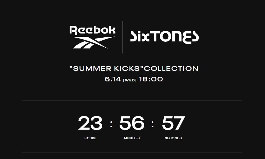 【2023年 10/28 店舗再販】SixTONES × リーボック 最新コラボ「“Summer Kicks” COLLECTION CLUB C 85 VINTAGE」 (ストーンズ REEBOK)