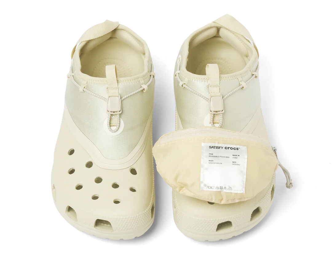 クロックス × サティスファイ コラボ「Classic Clog」が5/27 発売予定 (Crocs Satisfy)