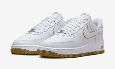 【国内 7/8 発売予定】ナイキ エア フォース 1 ロー “ホワイト/ブロンズ” (NIKE AIR FORCE 1 LOW “White-Bronzine”) [DV0788-104]