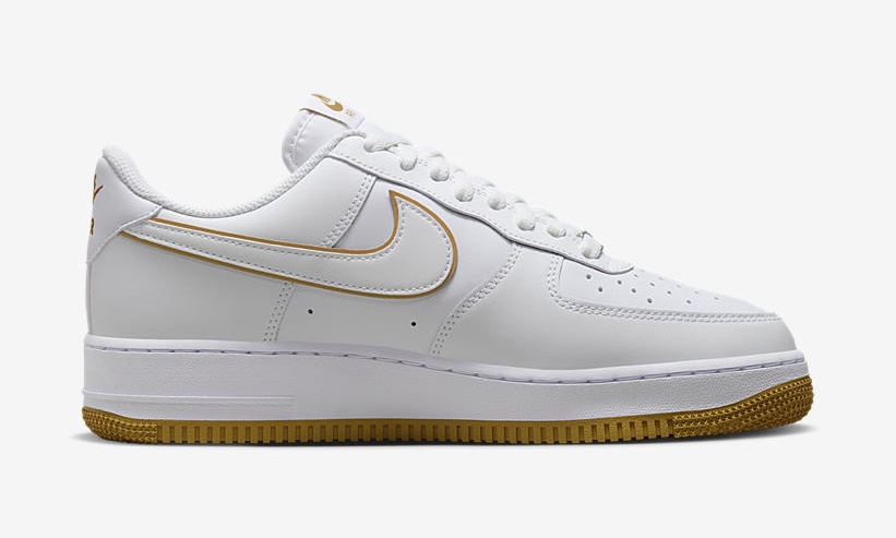 【国内 7/8 発売予定】ナイキ エア フォース 1 ロー “ホワイト/ブロンズ” (NIKE AIR FORCE 1 LOW “White-Bronzine”) [DV0788-104]