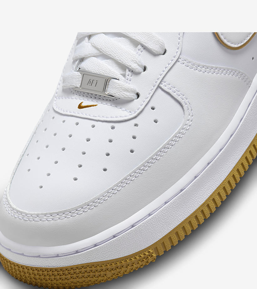 【国内 7/8 発売予定】ナイキ エア フォース 1 ロー “ホワイト/ブロンズ” (NIKE AIR FORCE 1 LOW “White-Bronzine”) [DV0788-104]