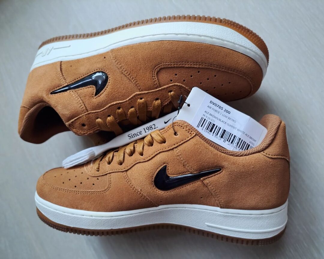 【サンプル】ナイキ エア フォース 1 ロー レトロ “カラー オブ ザ マンス/エールブラウン” (NIKE AIR FORCE 1 LOW RETRO “Color of the Month/Ale Brown”) [DV0785-200]