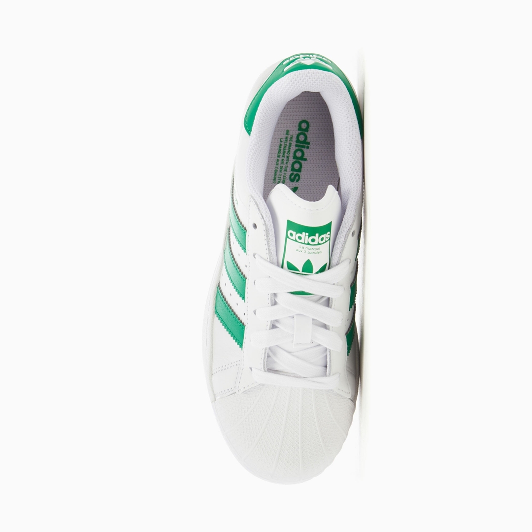 海外発売！adidas Originals SUPERSTAR XLG “White/Green” (アディダス オリジナルス スーパースター XLG “ホワイト/グリーン”) [IF8069]