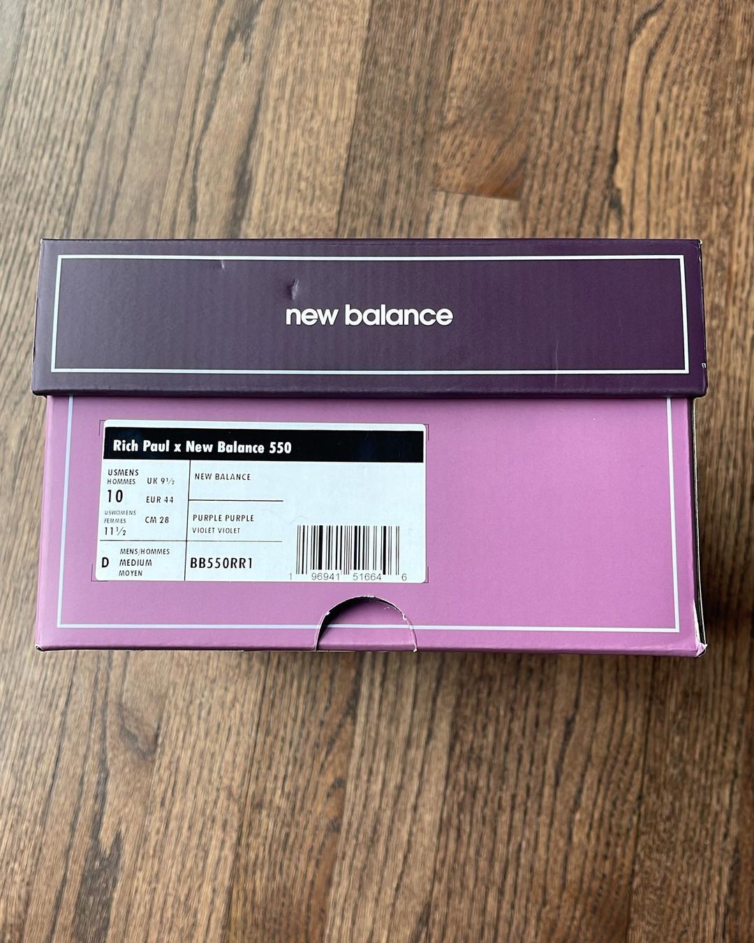 【国内 7/14 発売予定】Rich Paul x New Balance BB550 RR1 “Lavender” (リッチ・ポール ニューバランス “ラベンダー”)