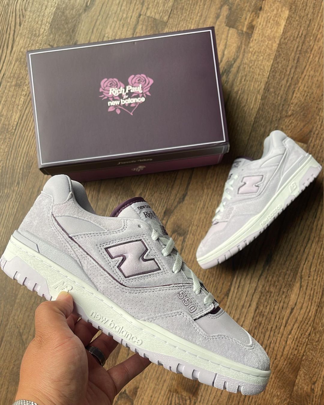 【国内 7/14 発売予定】Rich Paul x New Balance BB550 RR1 “Lavender” (リッチ・ポール ニューバランス “ラベンダー”)