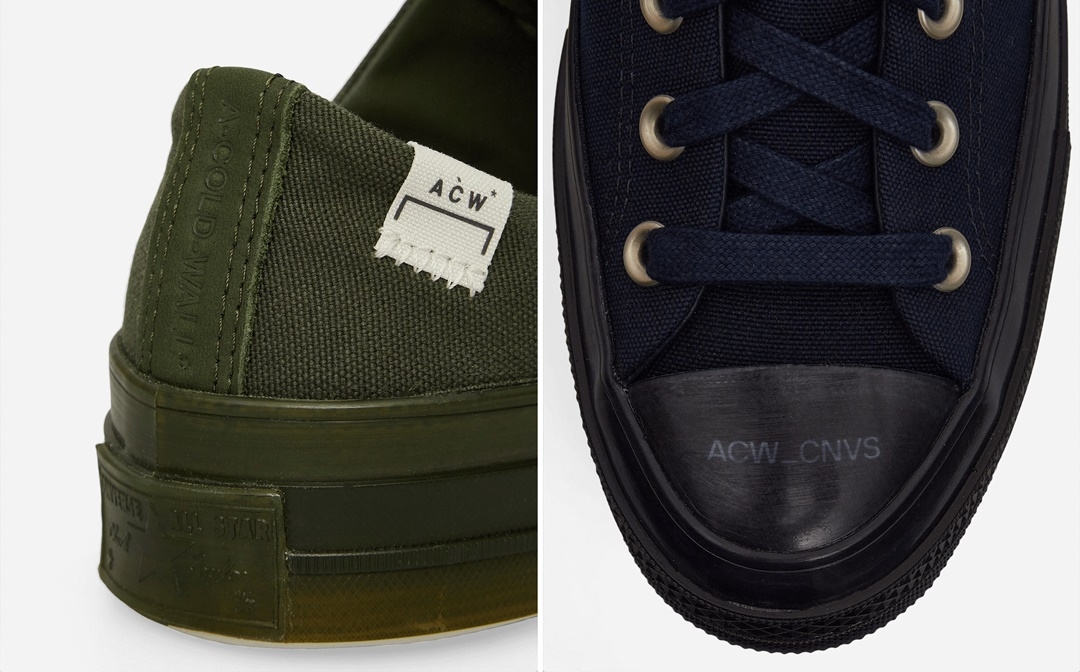 海外発売！A-COLD-WALL × CONVERSE Chuck 70 Ox “Rifle Green/Dark Sapphire” (ア コールド ウォール コンバース チャック 70 “ライフルグリーン/ダークサファイア”) [A06688C/A06689C]