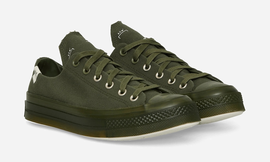 海外発売！A-COLD-WALL × CONVERSE Chuck 70 Ox “Rifle Green/Dark Sapphire” (ア コールド ウォール コンバース チャック 70 “ライフルグリーン/ダークサファイア”) [A06688C/A06689C]