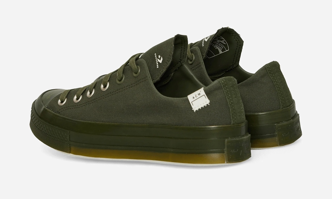 海外発売！A-COLD-WALL × CONVERSE Chuck 70 Ox “Rifle Green/Dark Sapphire” (ア コールド ウォール コンバース チャック 70 “ライフルグリーン/ダークサファイア”) [A06688C/A06689C]