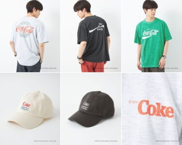 green label relaxing × GOOD ROCK SPEED 別注 歴代のCoca-Cola（R）ロゴを採用したアイテムが発売 (グリーンレーベル リラクシング コカコーラ グッドロックスピード)