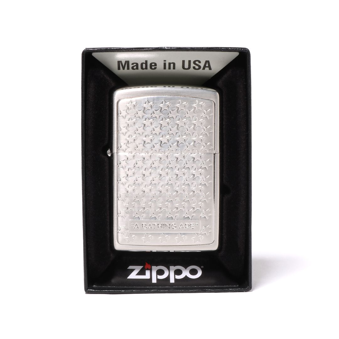 6/17 発売！A BATHING APE “ZIPPO lighter” STA PATTERN (ア ベイシング エイプ ジッポー)