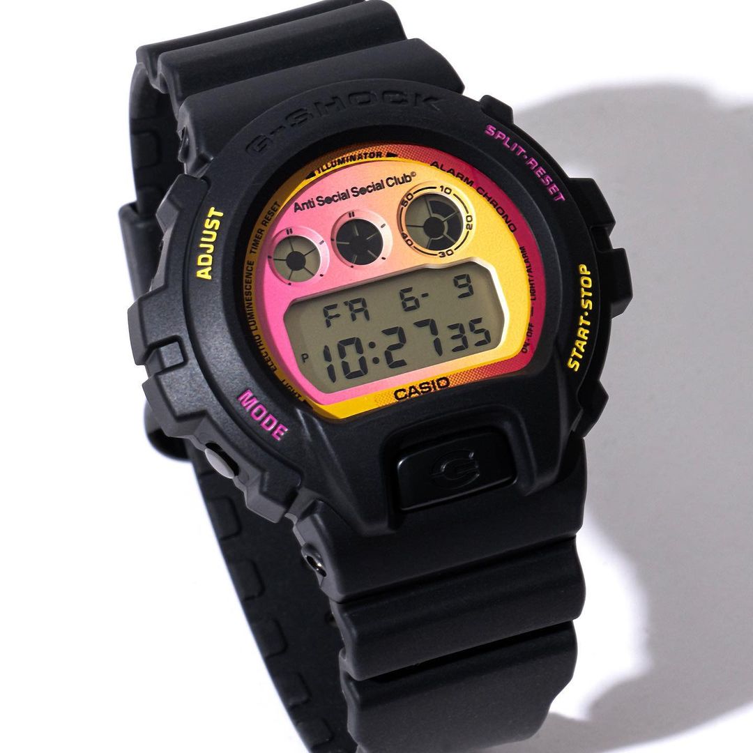 【6/24 発売】G-SHOCK DW6900 × Anti Social Social Club 2023 A/W (Gショック ジーショック アンチ ソーシャル ソーシャル クラブ 2023年 秋冬 コレクション)