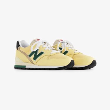 【国内 9/7 発売予定】New Balance U996 TD “Pale Yellow/Forest Green” Made in USA (ニューバランス メイドインUSA)