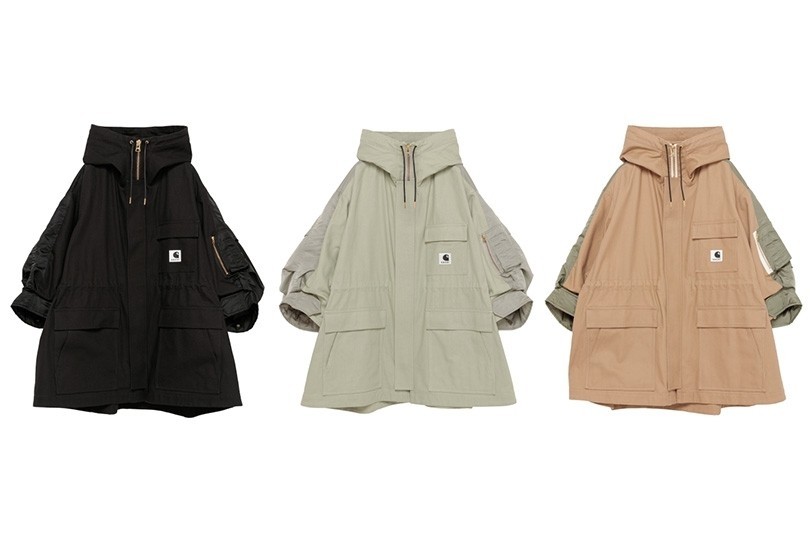 【2024 S/S】sacai x Carhartt WIP (サカイ カーハート)が、2024年 2/21、2/22、2/23 発売予定！