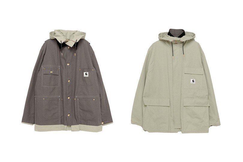 【2024 S/S】sacai x Carhartt WIP (サカイ カーハート)が、2024年 2/21、2/22、2/23 発売予定！