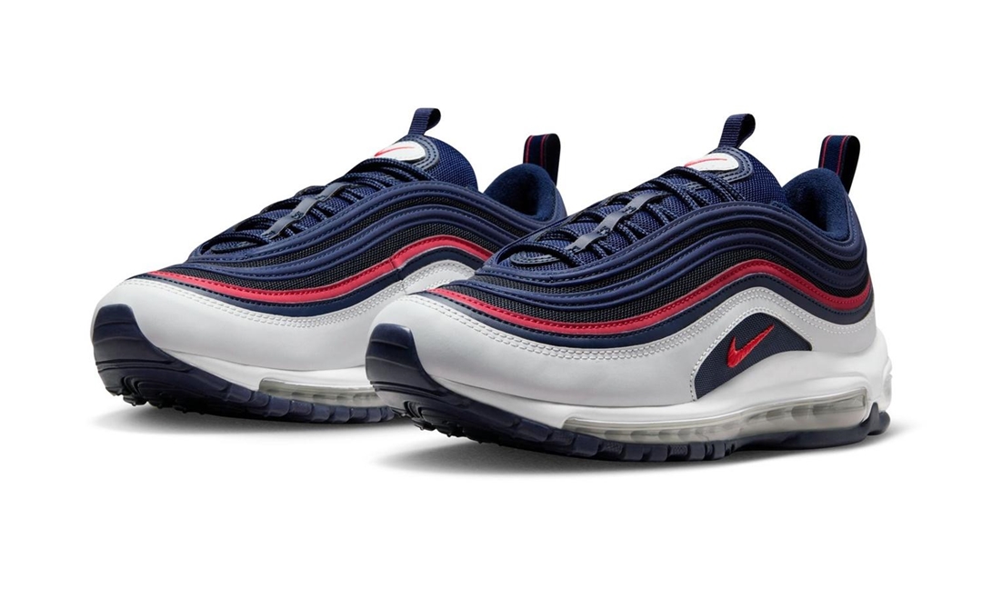 【国内 6/22 発売】ナイキ エア マックス 97 “USA/ミッドナイトネイビー/トラックレッド” (NIKE AIR MAX 97 “USA/Midnight Navy/Track Red”) [921826-405]