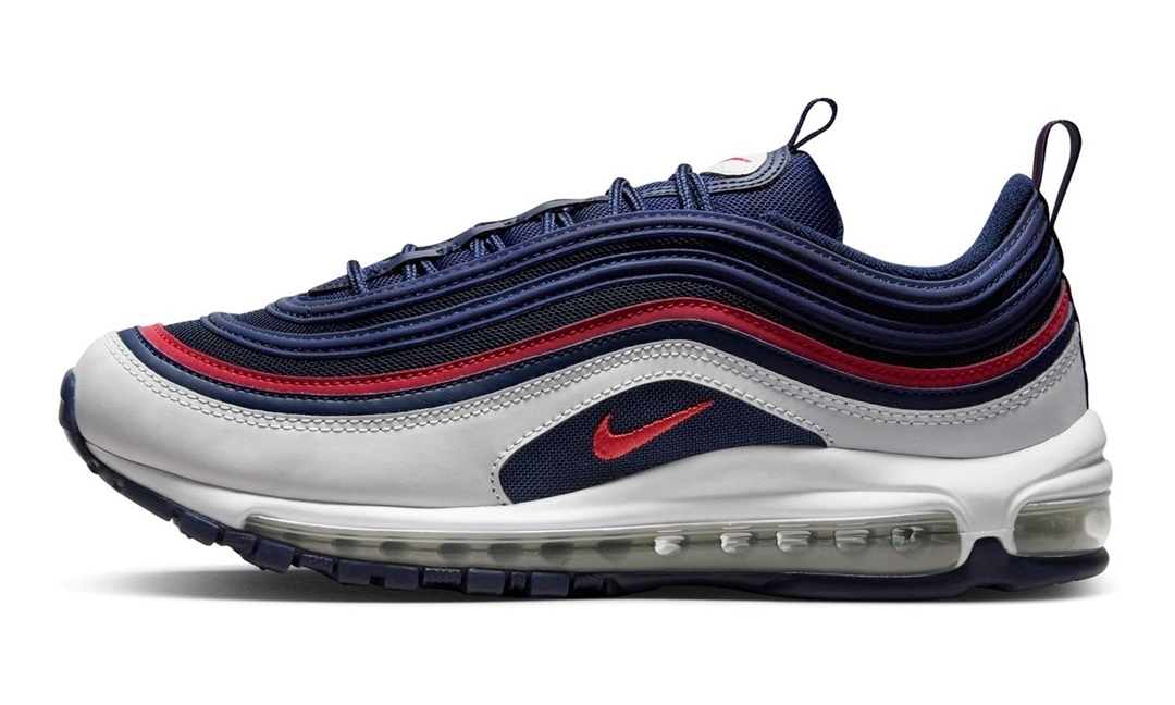 【国内 6/22 発売】ナイキ エア マックス 97 “USA/ミッドナイトネイビー/トラックレッド” (NIKE AIR MAX 97 “USA/Midnight Navy/Track Red”) [921826-405]