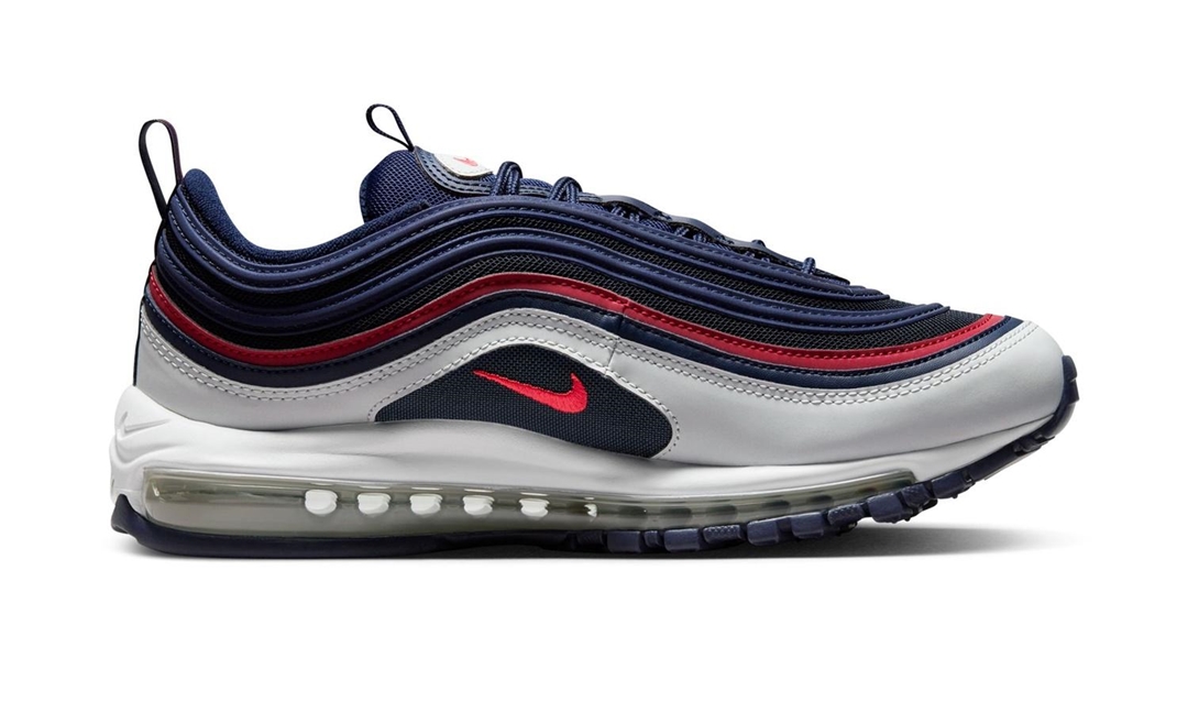 【国内 6/22 発売】ナイキ エア マックス 97 “USA/ミッドナイトネイビー/トラックレッド” (NIKE AIR MAX 97 “USA/Midnight Navy/Track Red”) [921826-405]